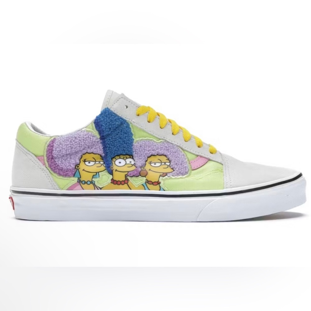 NEW VANS SIMPSONS BOUVIERS MENS SZ 4 WOMENS 5.5 VN0ABV521M SNEAKERS SHOES - Picture 2 of 11